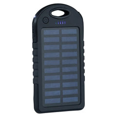 Solar Powerbank 10000mah With Led Flash Light (random Color)